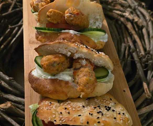 Hähnchen - Cevapcici aus dem Ofen