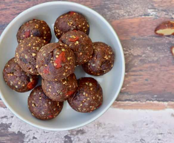 Nut Free Chocolate & Cranberry Balls