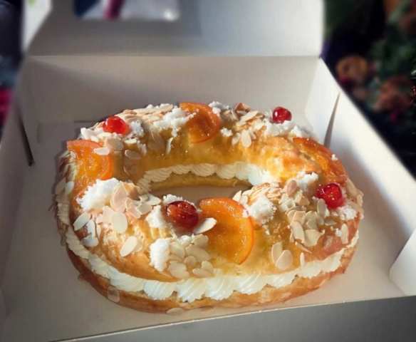 Roscón de Reyes sin gluten