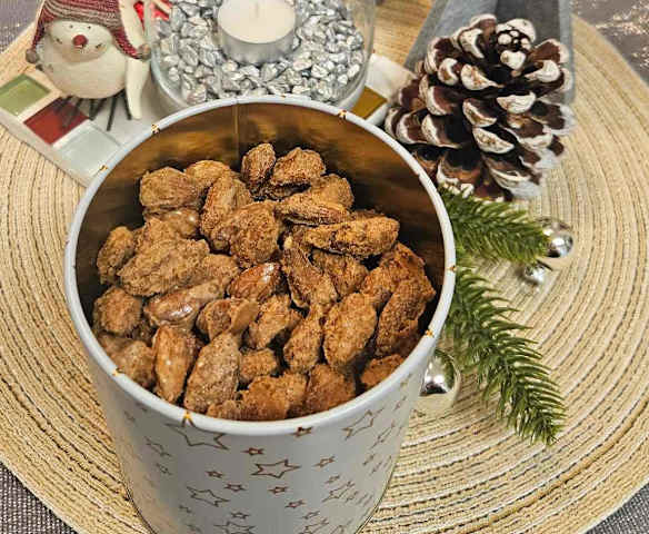 Gebrannte Mandel oder Cashewkerne etc.