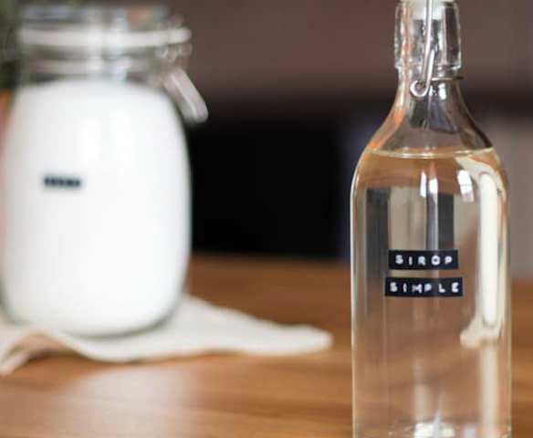 SIROP DE SUCRE POUR COCKTAILS