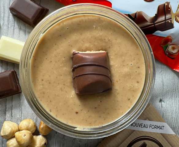 Pâte à tartiner Kinder Bueno de Norbert Tarayre (inspiration El Mordjene)