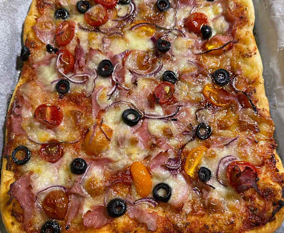 Pizza magique sicilienne