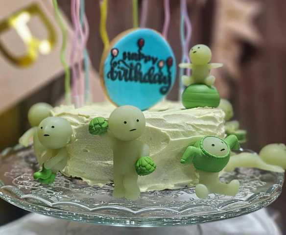Pandan Chiffon Cake