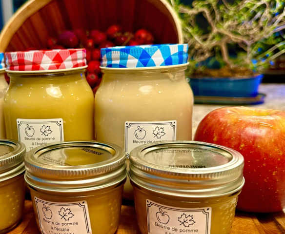 Beurre de pomme à l'érable
