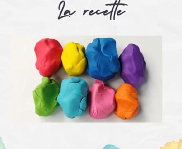 Pâte a modeler maison