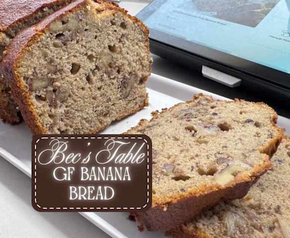 Bec's Table: Gluten Free Banana Bread