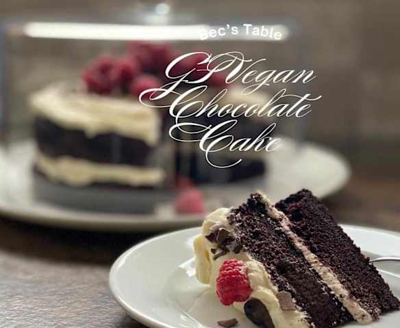 Bec's Table: Gluten Free Vegan Chocolate Cake