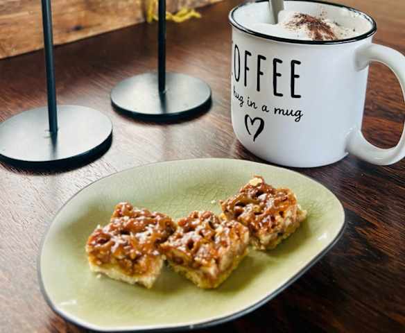 Engadiner Walnusskuchen im Blech