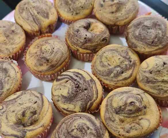 Marble Cup Cake