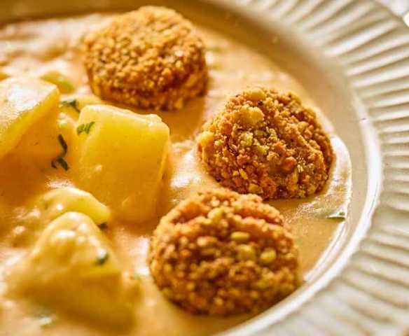 Magyaros burgonyafőzelék