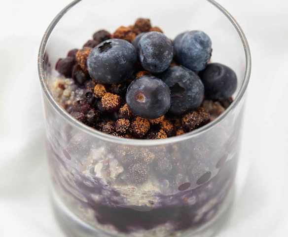 Berry Porridge (low carb)