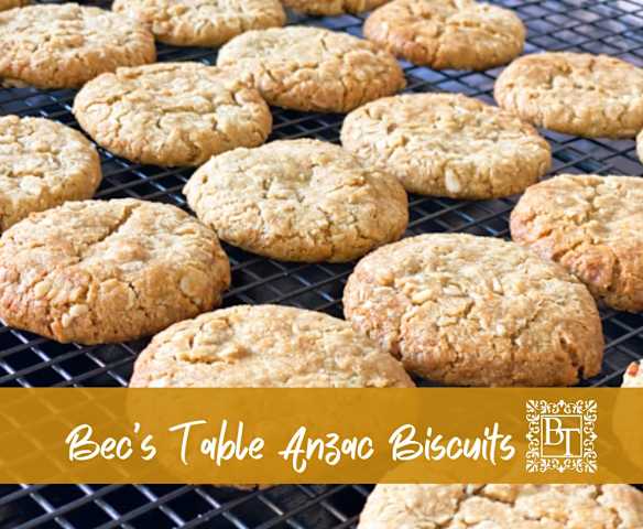Bec's Table: Anzac Biscuits