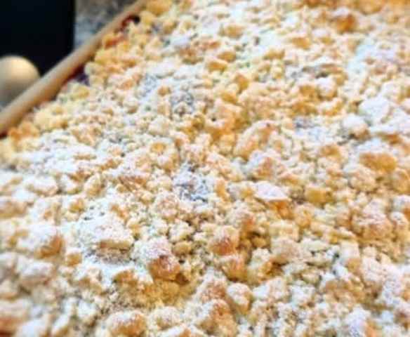 Kirschstreuselkuchen - mein allerliebster Lieblingskuchen