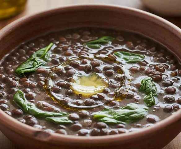 Blueprint Black Lentil Soup