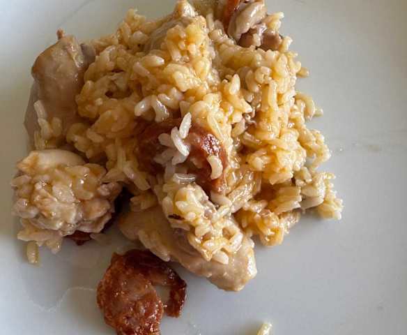 Receita Frango com Arroz na Bimby/Thermomix® TM7