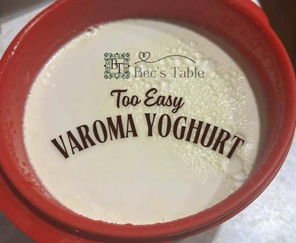 Bec's Table Quick Easy Yoghurt in the Varoma Including TM7