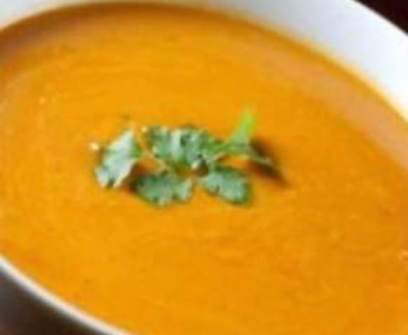 Crema de Calabaza con manzana