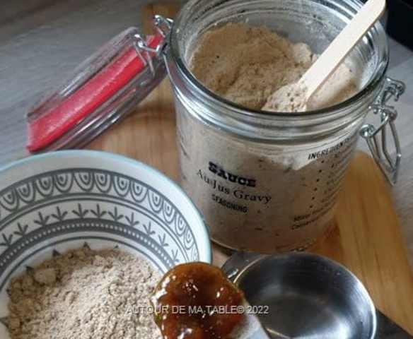 "Au Jus Gravy" Mélange Sauce Au Jus