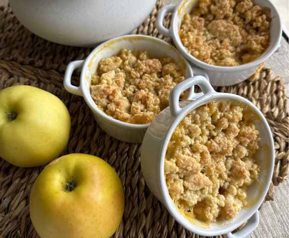 Crumble aux pommes
