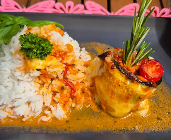 Zucchini Röllchen in Tomatenrahm Soße aus Claudias SchmankerlKüche