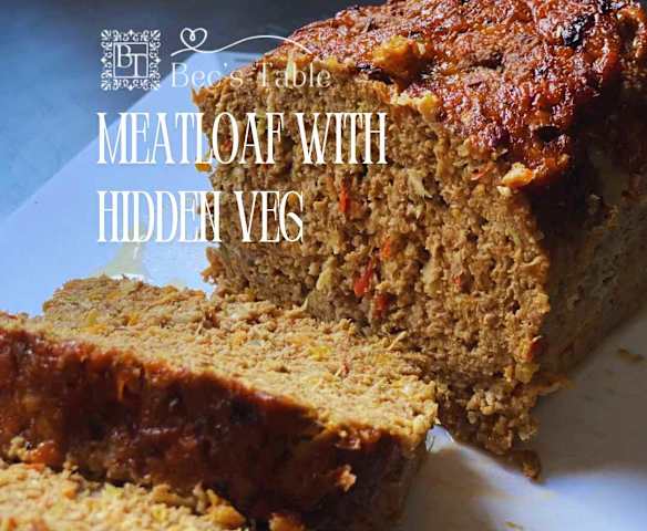 Bec's Table Meatloaf with hidden vegetables
