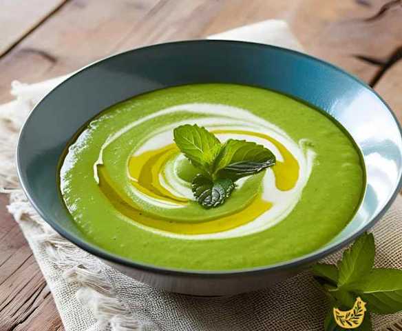 Crema de guisantes