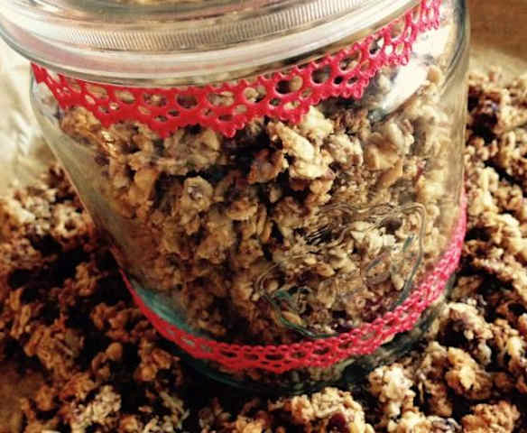 Knuspermüsli mit wenig Zucker & trotzdem super lecker