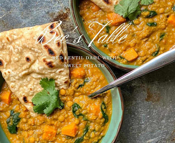 Bec's Table Red Lentil Dahl with Sweet Potato