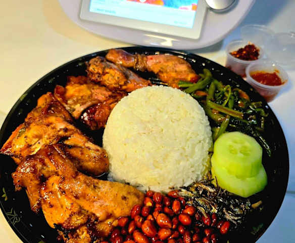 Turmeric Lime Chicken Wings / leg & thighs (Nasi Lemak)