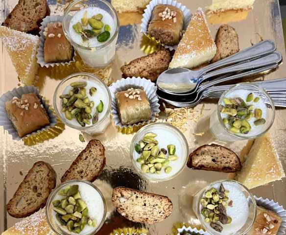 Basboussa à la noix de coco