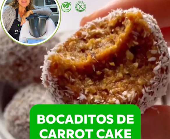 Bocaditos de Carrot Cake