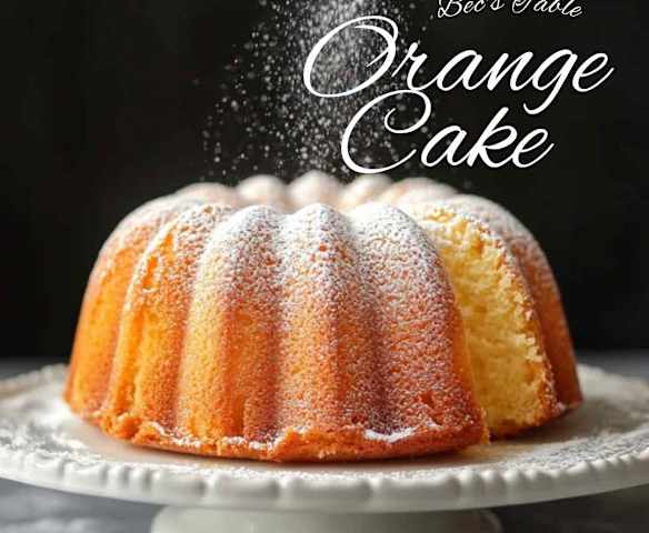 Bec's Table: Orange Sour Cream Cake