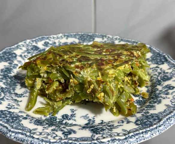Tortilla porotos verdes Lala