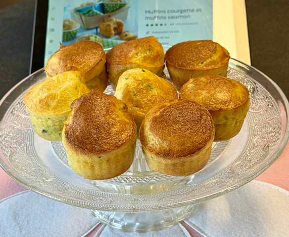 Muffins courgettes et parmesan