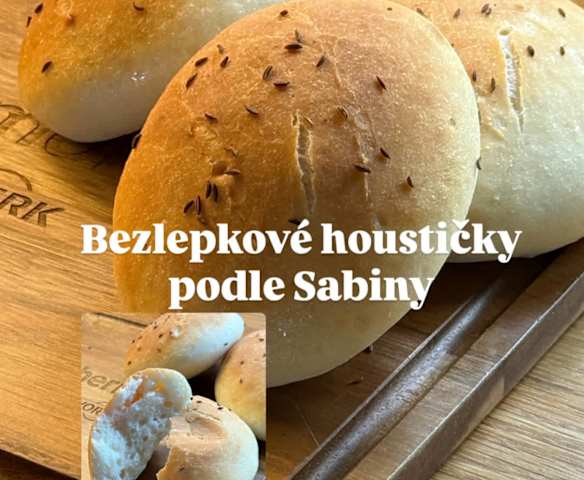 Bezlepkové houstičky podle Sabiny